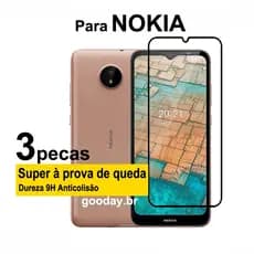 Película Para Nokia C20 Película Protetora de Vidro Vidro temperado anti-choque Para Nokia C20 C200 C100 C30 C21 C11 Plus C10 C2 Nokia G21 G20 G11 G60 G50 G10 G300 X100 X20 X10 XR20 1.4 5.4 2.4