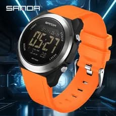 SANDA 2199 Relógios Para Homem Esportes Cronógrafo Luminoso Despertador Masculinos À Prova D'água-10