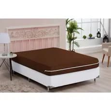 Capa de Colchão Protetor Queen Size Malha Gel Helanca com Zíper Cama Box