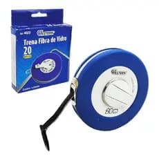 LIQUIDAÇÃO Trena 20 Metros Fibra De Vidro P/ Medição Fita 13mm P/ Obras