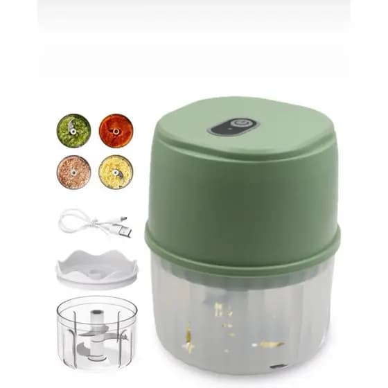 Mini Processador Elétrico de Alimentos Portátil (250ml) Utensílios de Cozinha