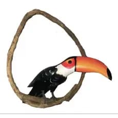 Tucano em Madeira M