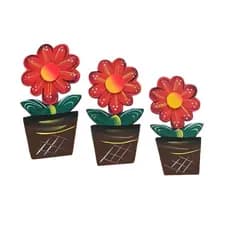 Trio de Flor de Vaso M