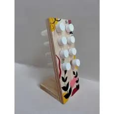 Porta Tempero com Pintura Rústica