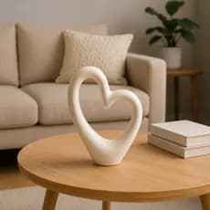 Enfeite Decorativo Vaso de Decoração em Cêramica Estatueta para Decorar