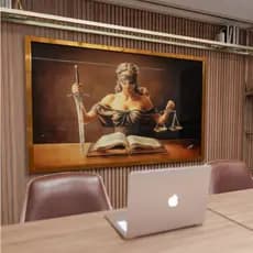 Quadro Decorativo 90x70 grande, justiça, direito