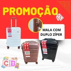 Mala De Bordo  Viagem  ANAC Rodinhas 366º DUPLO ZIPER  NOVOS Modelos e Corres ENTREGA RÁPIDA