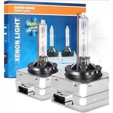 Lâmpada Xenon D1S 5500K Branco-Frio - Alta Intensidade, Material de Qualidade, Iluminação Eficiente