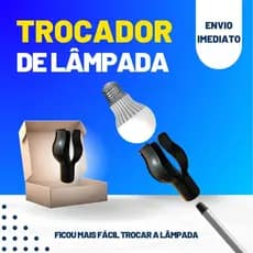 Suporte de Lampada para Trocar Bulbo E27