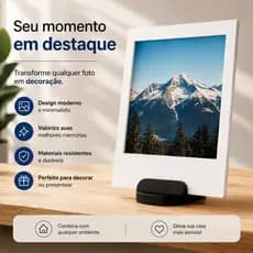 Porta Retrato Base Suporte Apoio Para Foto Polaroide Coração Decoração Festa Cartão Menu Casamento Decoração Festa