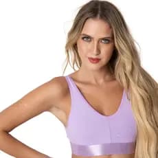 Top Sem Bojo Fitness Celilia Top Reforçado Academia Topper Confortável Poliamida Para Malha Feminino