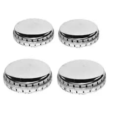 KIT BOCA DE FOGÃO ESMALTEC COM ABA ALUMINÍO 2PEQ E 2GR 4 PÇS