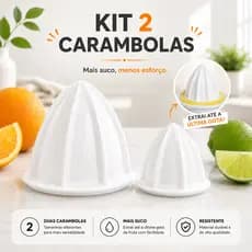 Carambolas Tron para Espremedor de Frutas – Eixo Meia Lua (2 Peças) fruta Laranja/ Limão .