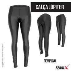 CALÇA CICLISMO FEMININA LYCRA POWER COM BOLSOS