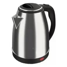 Chaleira elétrica Inox c/ Cabo 1000W 1,8L - Em Casa Tem