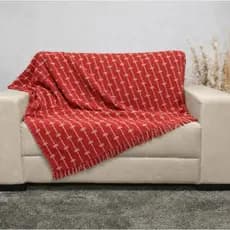 Manta Para Cama Sofá Tijolinho 2,40 x 1,70 Gigante Tipo Capa Sofá Algodão