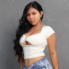 Baby Tee Decotado Feminino Suplex poliamida Tee look
