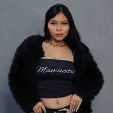 Tube Top Poliamida Mamacita Y2K Tee Look Girl