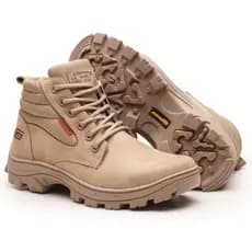 Bota de Segurança Gogowear Picker C.a Sapato Couro com Bico Pvc Unissex