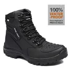 Bota Masculina De Couro 100% Impermeável Gogowear Roadstar Motociclista com C.a de Segurança