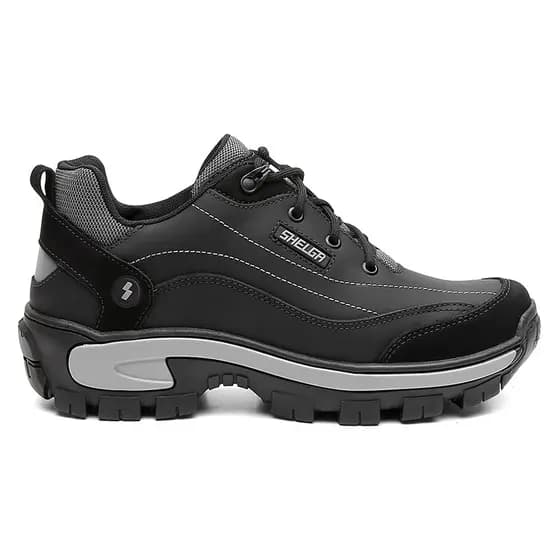 Sapato De Segurança Shelga Boots Couro Epi C.a Bota para Trabalho Bico Pvc
