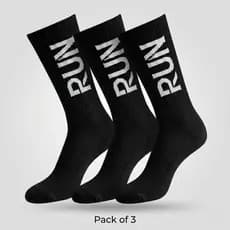 Kit 3 Pares Meia Esportiva Cano Alto Masculina e Feminina Corrida Caminhada Academia Kits Promoção