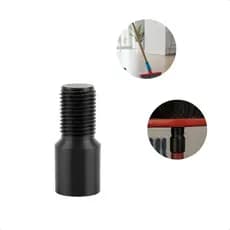 Adaptador Universal Rosqueável Para Cabo De Vassoura E Rodo Encaixe Perfeito E Seguro