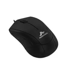 Mouse Com Fio Mn232 Preto 1.5m Dpi 1000 Monocron Óptico USB Escritório Conforto Ótimo