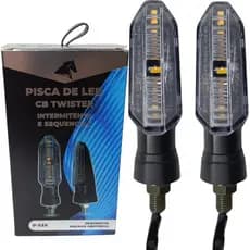 Pisca LED STALLION (Par Seta) Parafuso - Cg Titan Fan 125/150 até 2013, CB300 até 2015