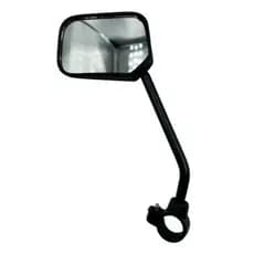 Espelho Retangular Para Bicicleta Mtb, Lazer Ou Passeio Retrovisor Longo