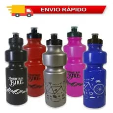 Garrafa Caramanhola Bicicleta 750ml C/ Suporte Boa Qualidade Garrafinha Bike