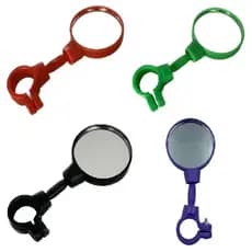Mini Espelho de Bike Retrovisor Mirim Para Bicicleta Infantil Criança Cores Diversas