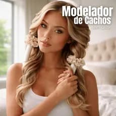 Modelador de Cachos Sem Calor | Cachos Naturais, Ondas Perfeitas Sem Danificar o Cabelo
