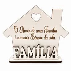 Lembrancinha Dia Da Família Em MDF Personalizada Lembrança Dia Da Família Na Escola