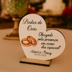 Lembrança Bodas Casamento Personalizada Luxo