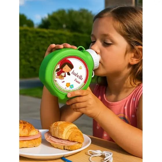 Garrafinha cantil personalizado  Squeeze Personalizado com Nome | Lembrancinha Escolar