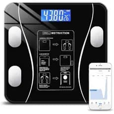 Balança Digital Bioimpedância Bluetooth Aplicativo Corporal