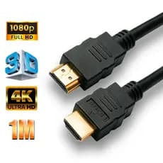 Cabo HDMI 2.0 4K 1 Metro TVs, DVD, Home Games Alta Resolução