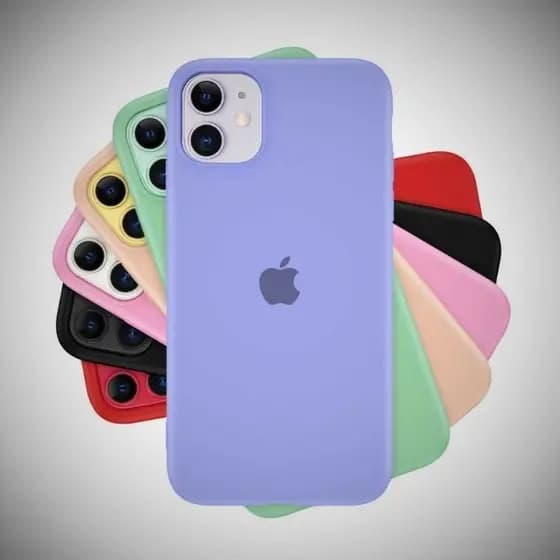 Capa Silicone Aveludada Compatível iPhone 11 e 11 Pro Linha Premium