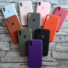 Capa Silicone Aveludada Compatível iPhone XS Max Linha Premium