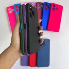 Capa Silicone Aveludada Premium Compatível Realme Note 50 C51 C53