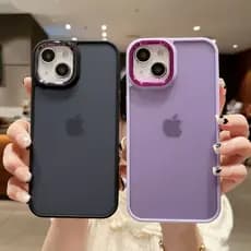Capa Space Colorida Compatível iPhone 14 15 16 Pro Max (Escolha Sua Cor)