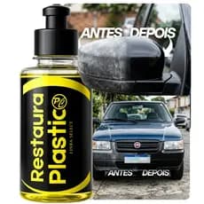 Restaurador de Plástico Automotivo Revitalizador Painel Para-choques e Frisos Proteção UV e Brilho