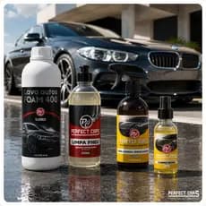 Kit Shampoo Automotivo Cera Foam Limpa Pneu Odorizador Carro