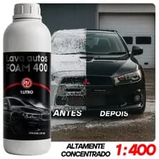 Shampoo Automotivo Neutro Snow Foam Espuma Cremosa Concentrado Premium Limpeza Profunda Carro 1Litro