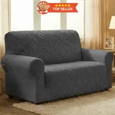 Capa de Sofá 2 Lugares Coladinha Matelada Malha Gel Premium Toque Macio Ajustavel
