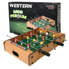 Mesa De Peboolim Mini Infantil Premium Madeira 51cm Bolas Incluídas