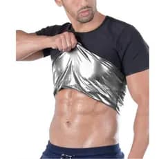 Camisa Compressora Térmica Modeladora Compressão Queima Gordura Aumenta Suor Correção Modela Corpo