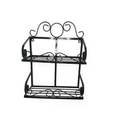 Floreira dupla 2 andares 2 partes porta vaso decorativa para jardim