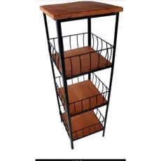 Fruteira Porta Filtro Galão D'água 3 Andares Organizador Para Frutas E Legumes Oferta
